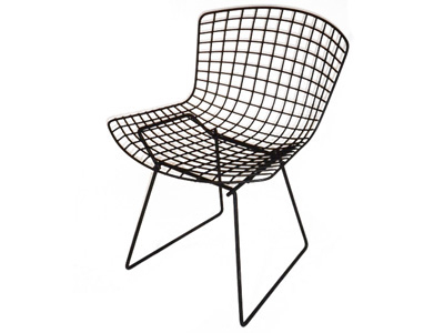 Finished Wire Mesh Chair